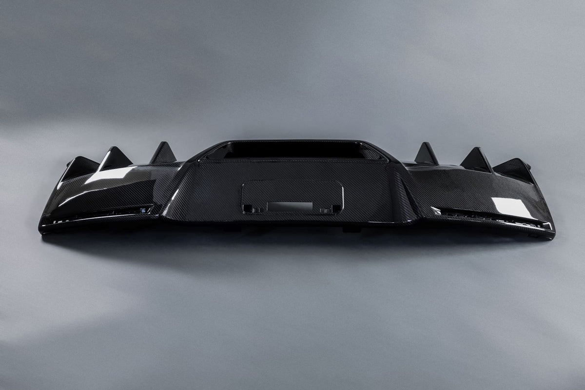Rear diffuser for the Corvette C7