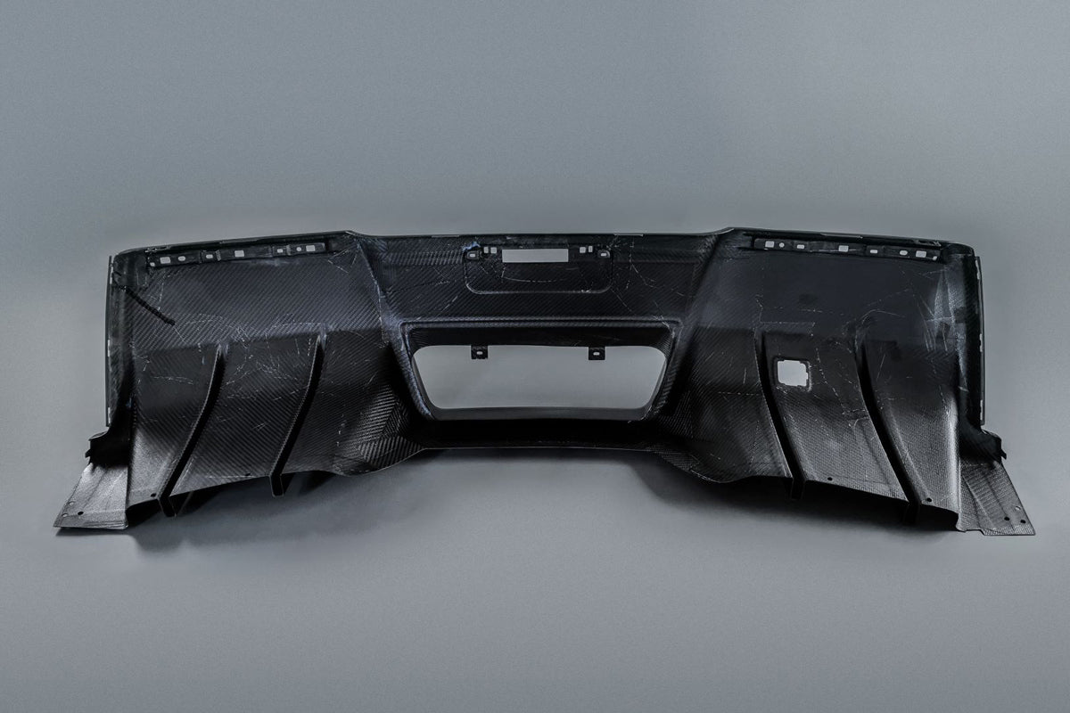 Rear diffuser for the Corvette C7