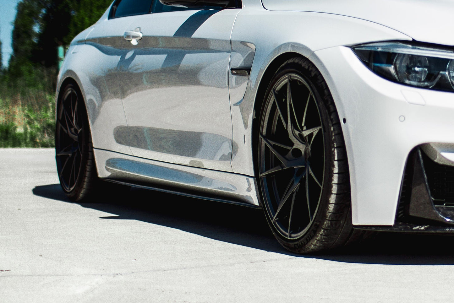 Side skirts M-Performance style for the BMW M4 F82 / F83