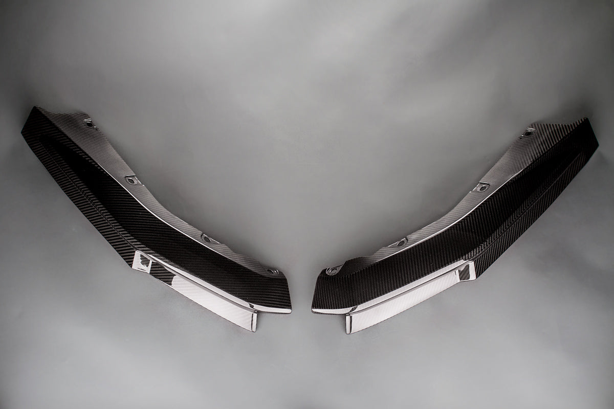 Rear bumper splitters for the BMW M4 G82 / G83