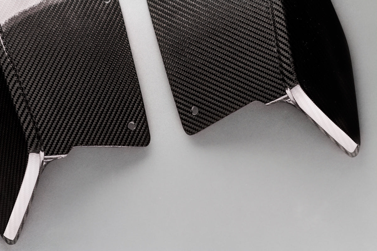 Rear bumper splitters for the BMW X6 F16