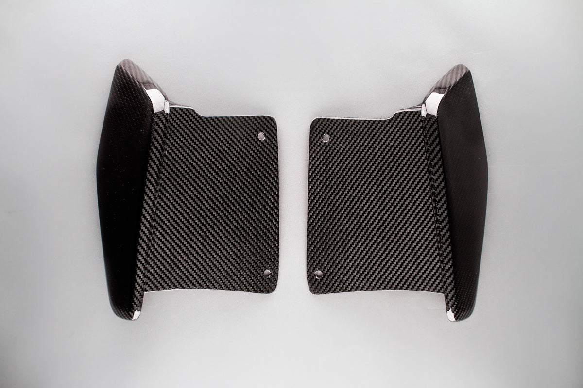 Rear bumper splitters for the BMW X6 F16