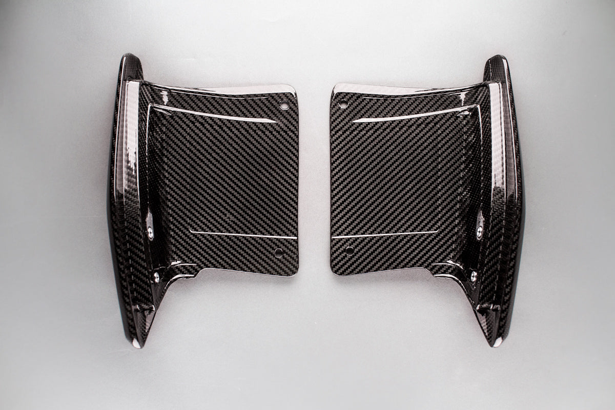 Rear bumper splitters for the BMW X6 F16