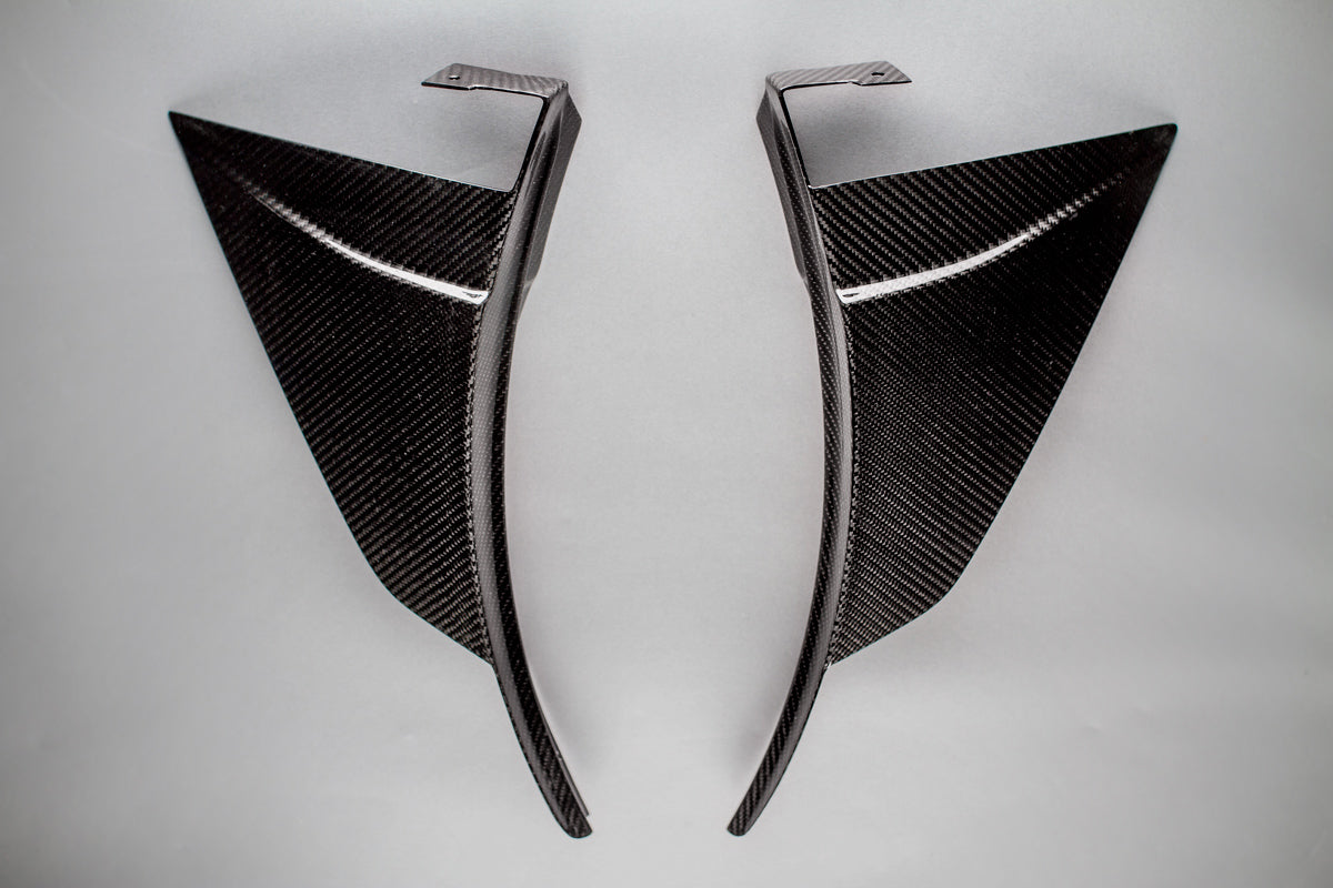 Front lip elerons ZR1 style for the Corvette C7 ZR1
