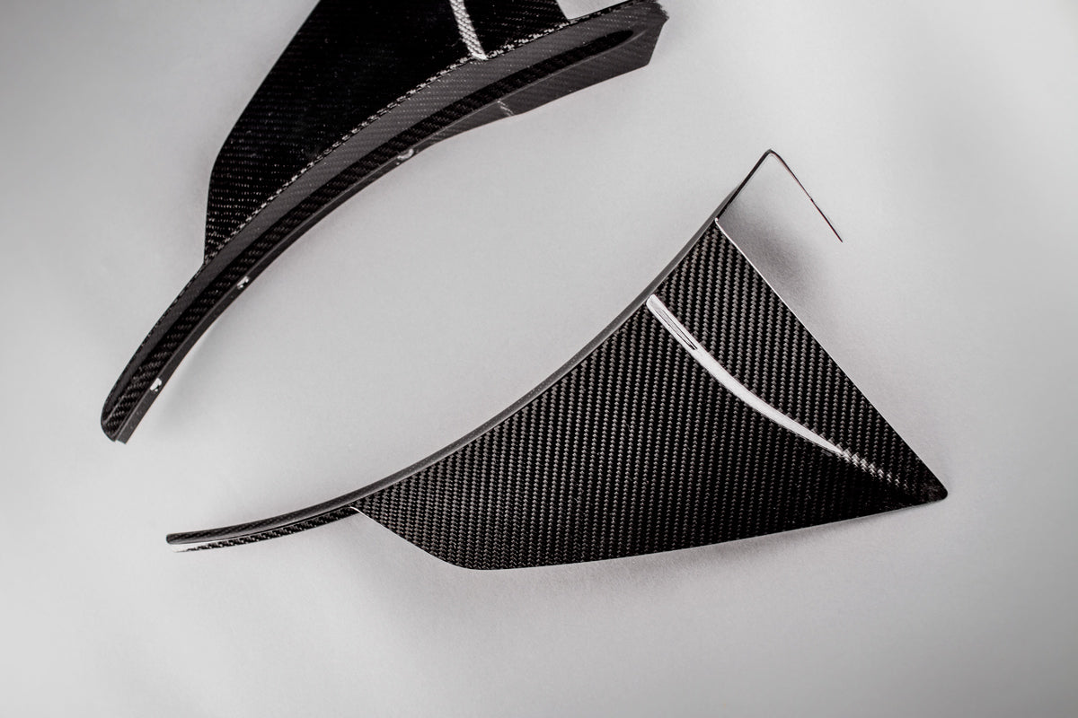 Front lip elerons ZR1 style for the Corvette C7 ZR1