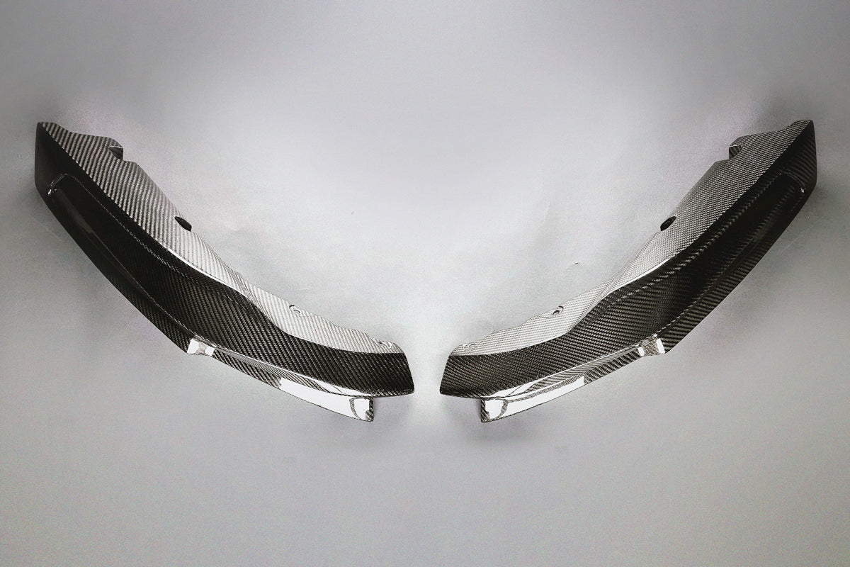 Rear bumper splitters V style for the BMW M4 G82 / G83
