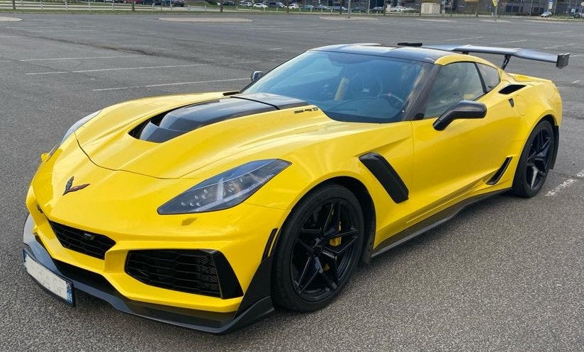 Front lip elerons ZR1 style for the Corvette C7 ZR1
