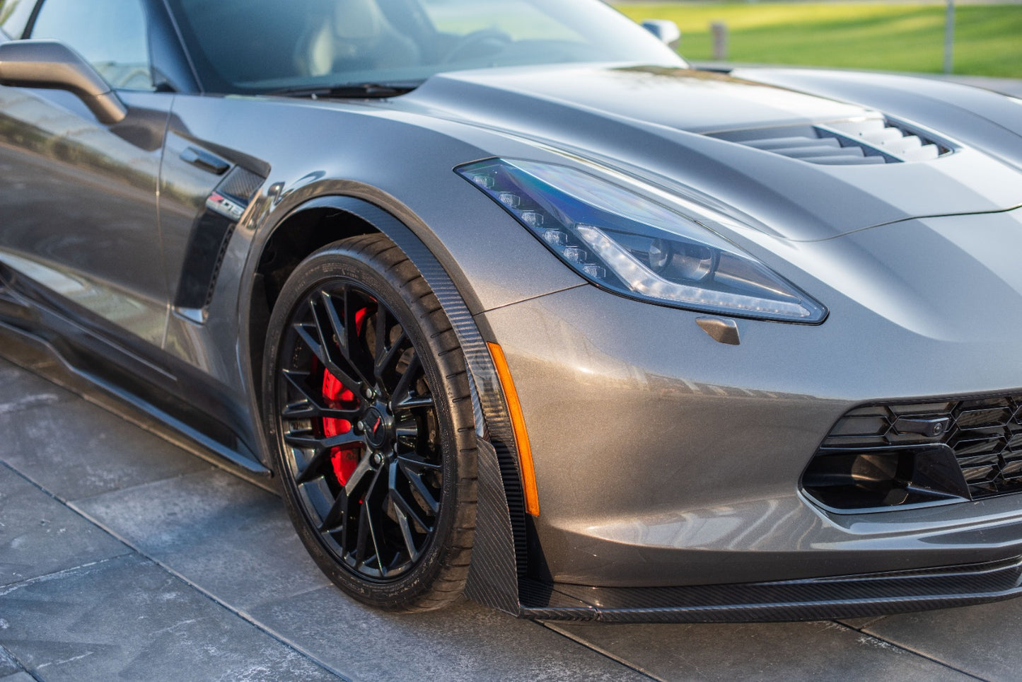 Front fenders arch set Z06 style for the Corvette C7