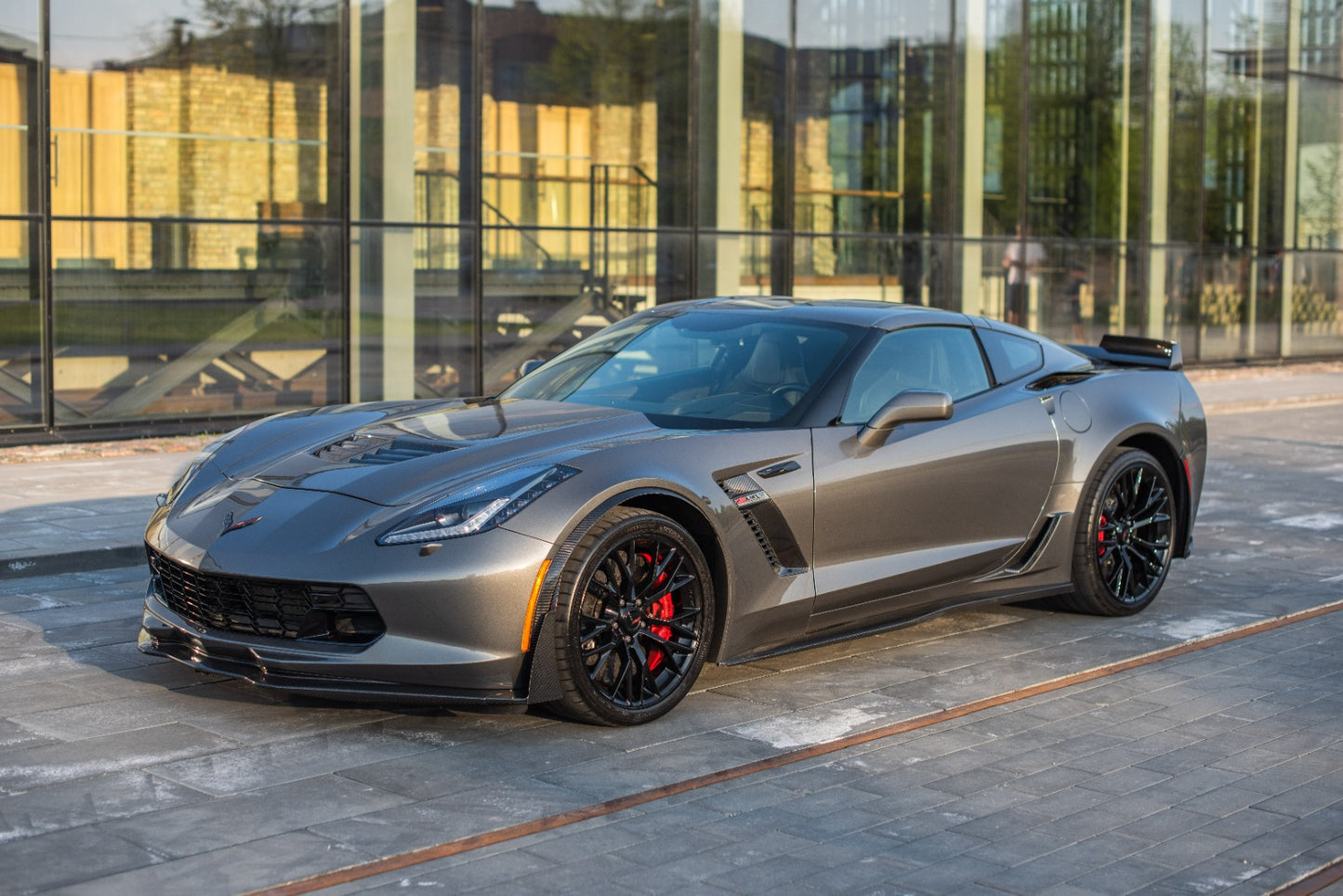 Front fenders arch set Z06 style for the Corvette C7
