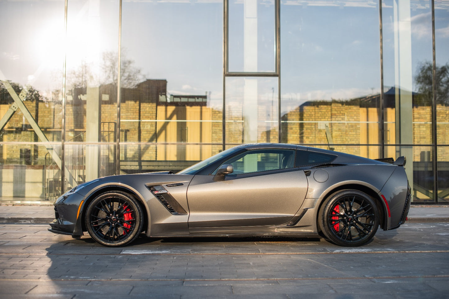 Front fenders grill set Z06 style for the Corvette C7