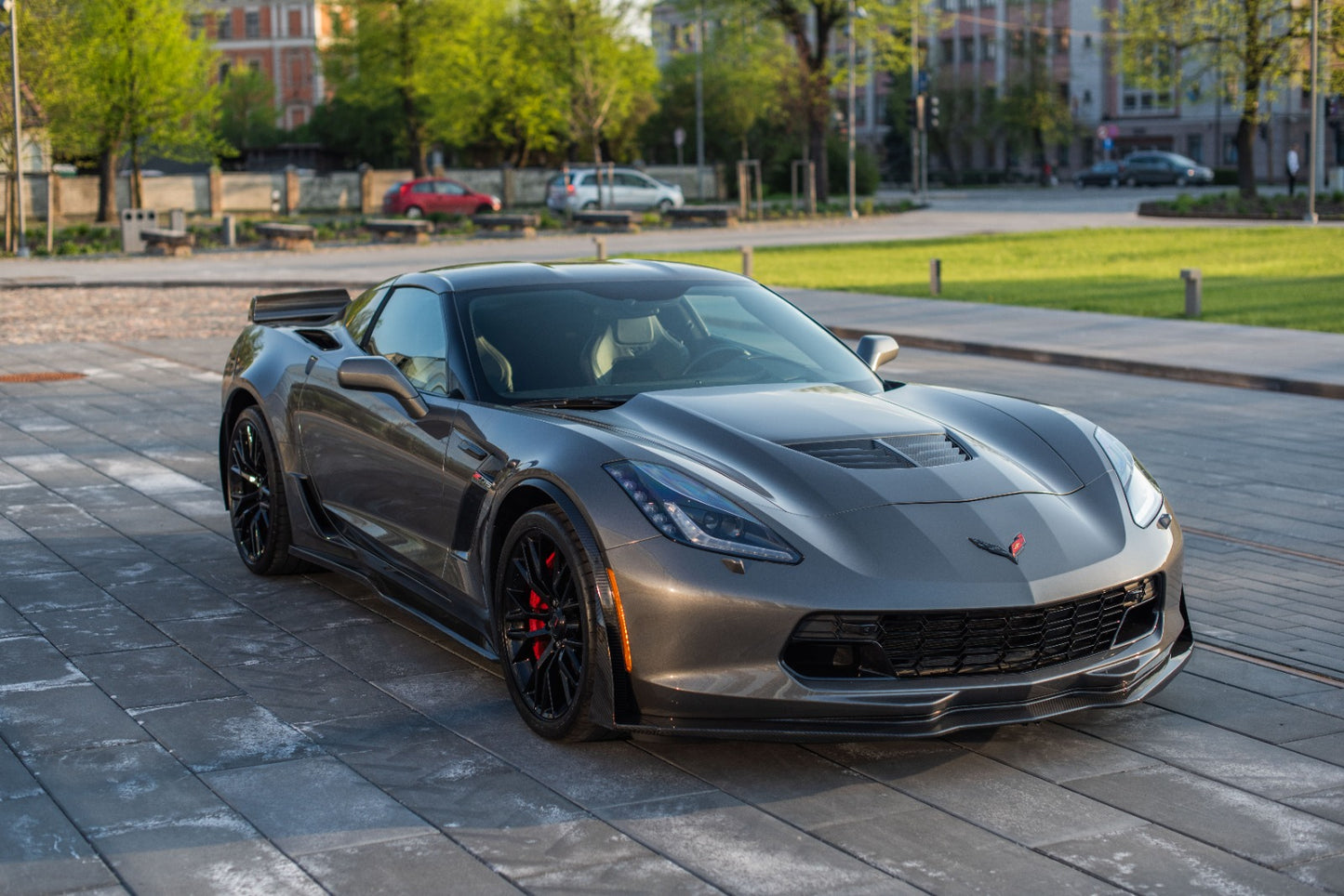 Hood grill Z06 style for the Corvette C7
