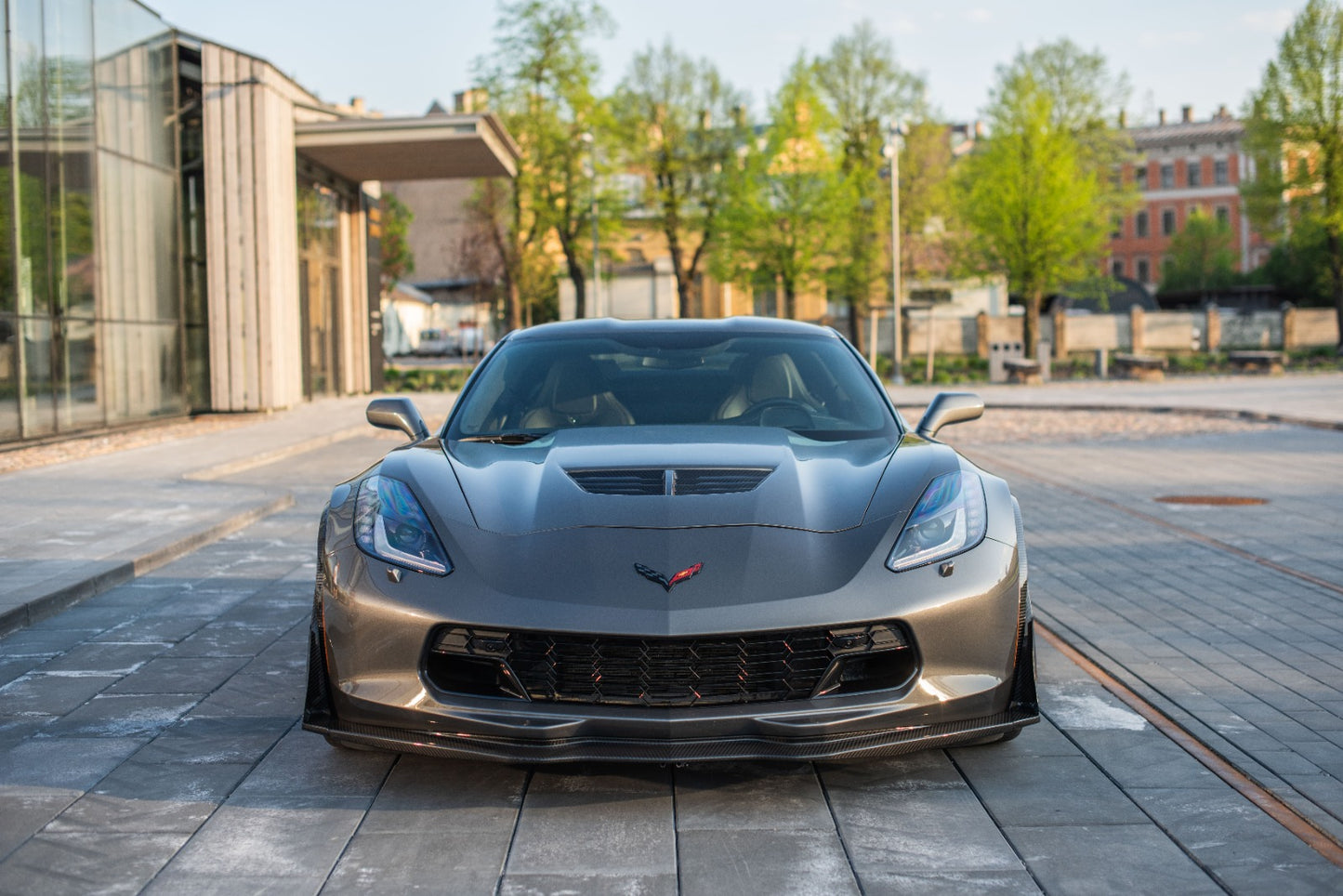 Hood grill Z06 style for the Corvette C7