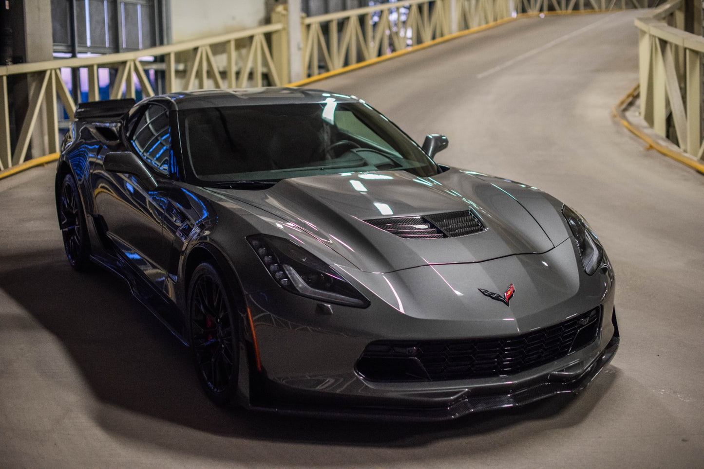 Hood grill Z06 style for the Corvette C7