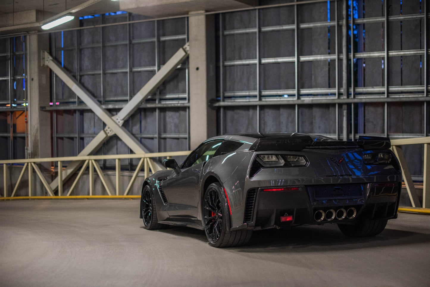 Side skirts set Z06 style for the Corvette C7