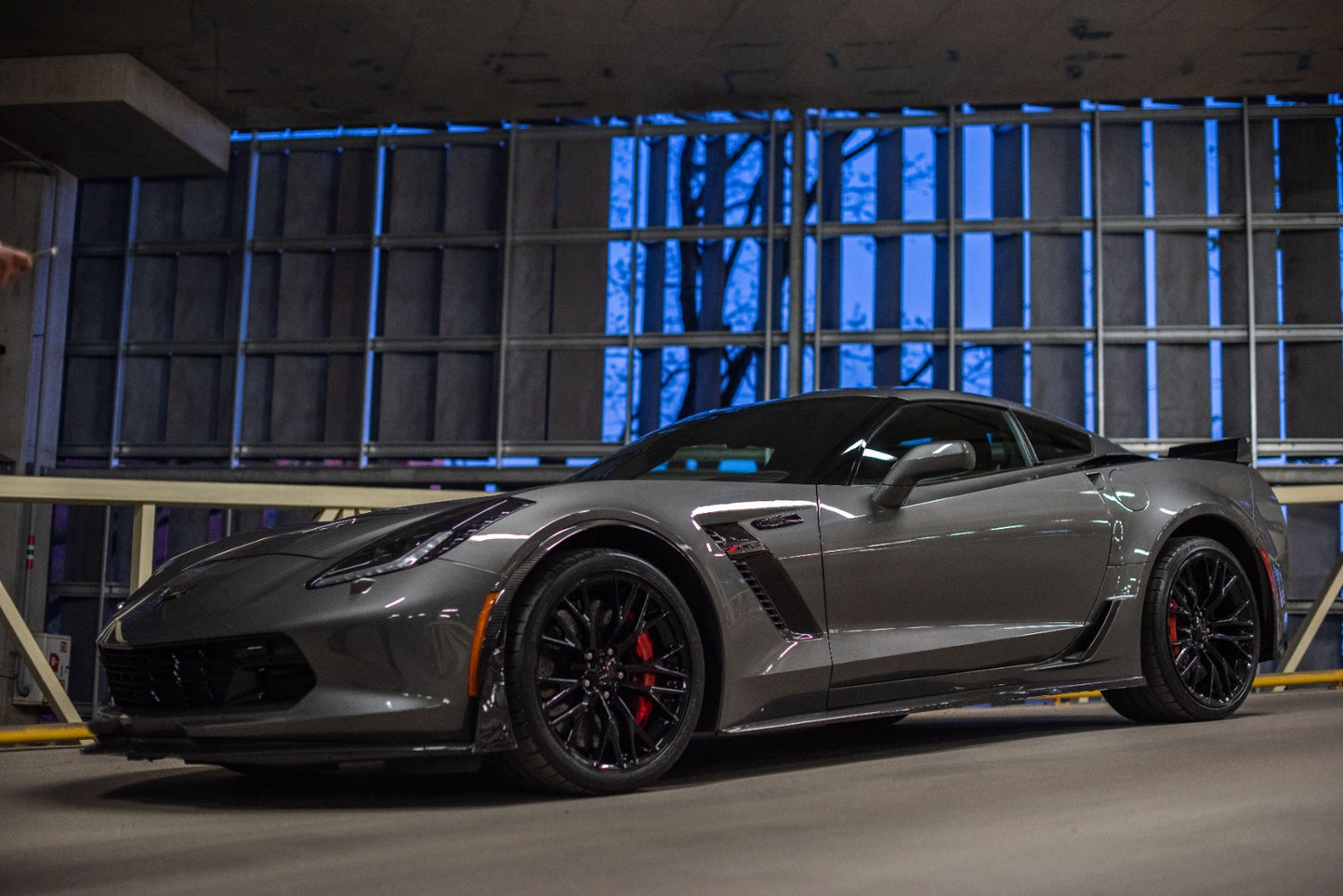 Side skirts set Z06 style for the Corvette C7