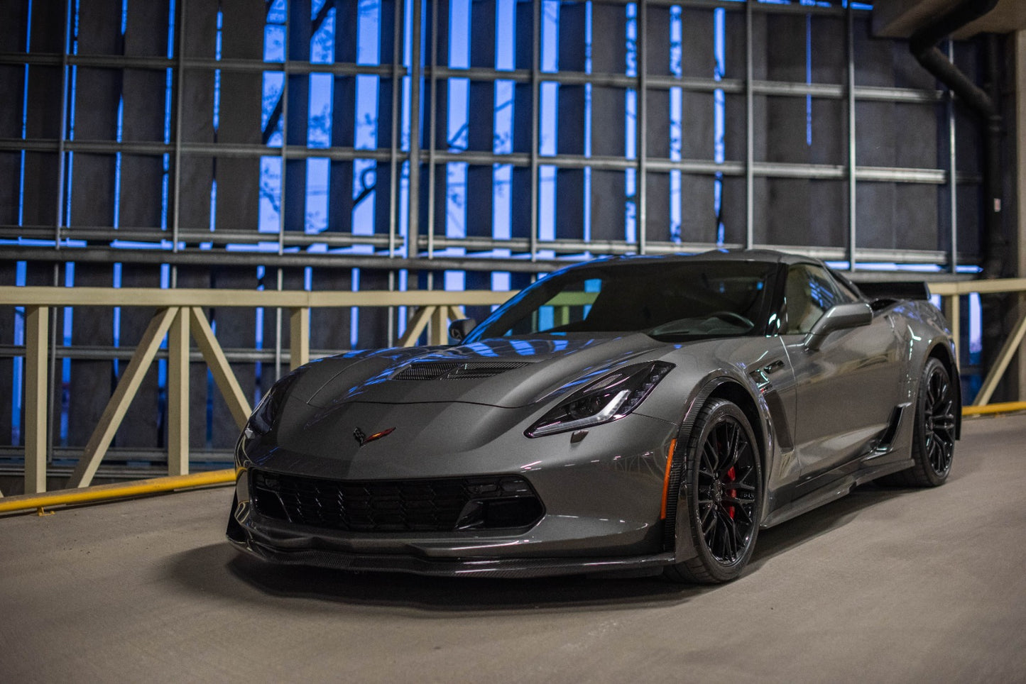 Side skirts set Z06 style for the Corvette C7