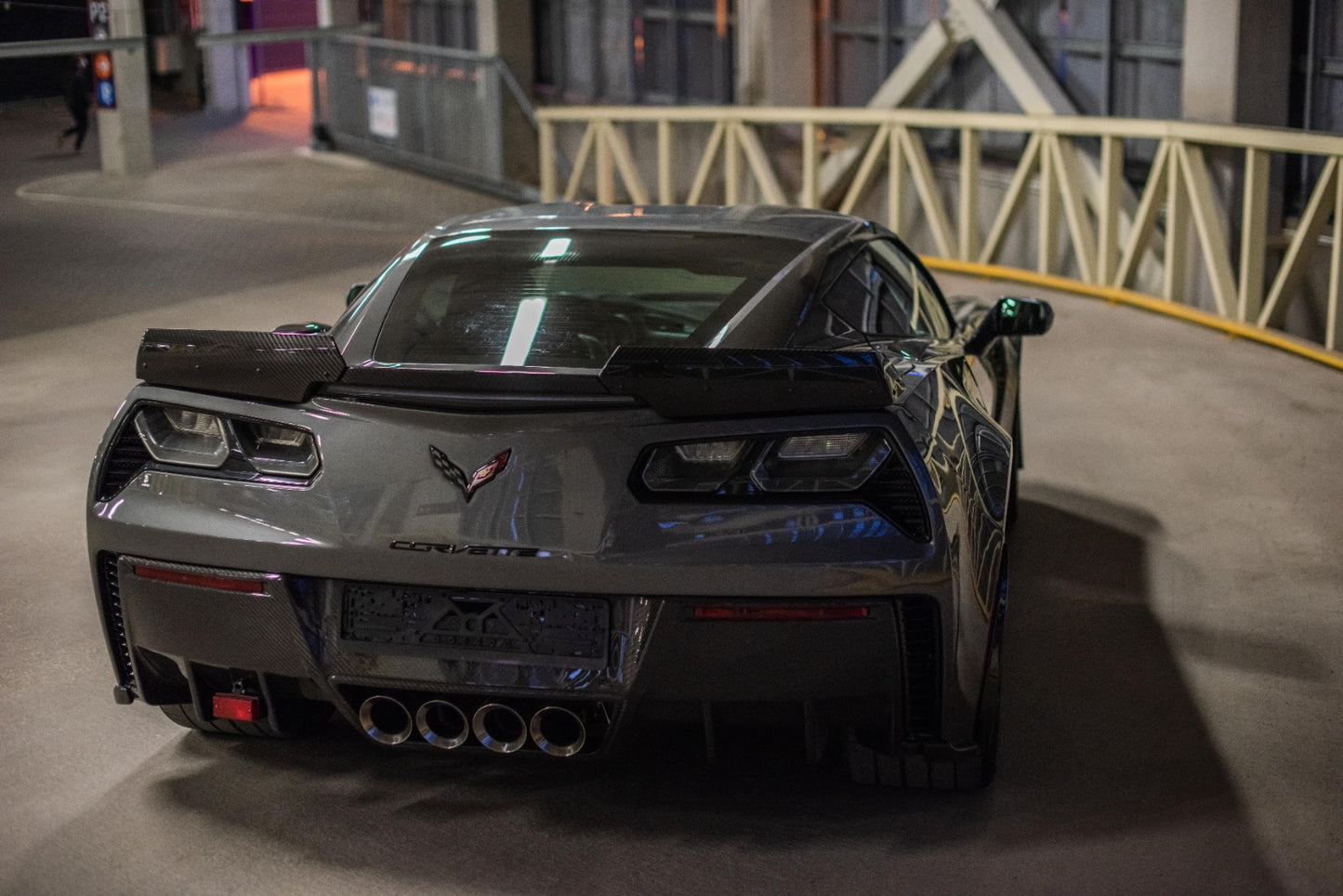 Rear diffuser for the Corvette C7