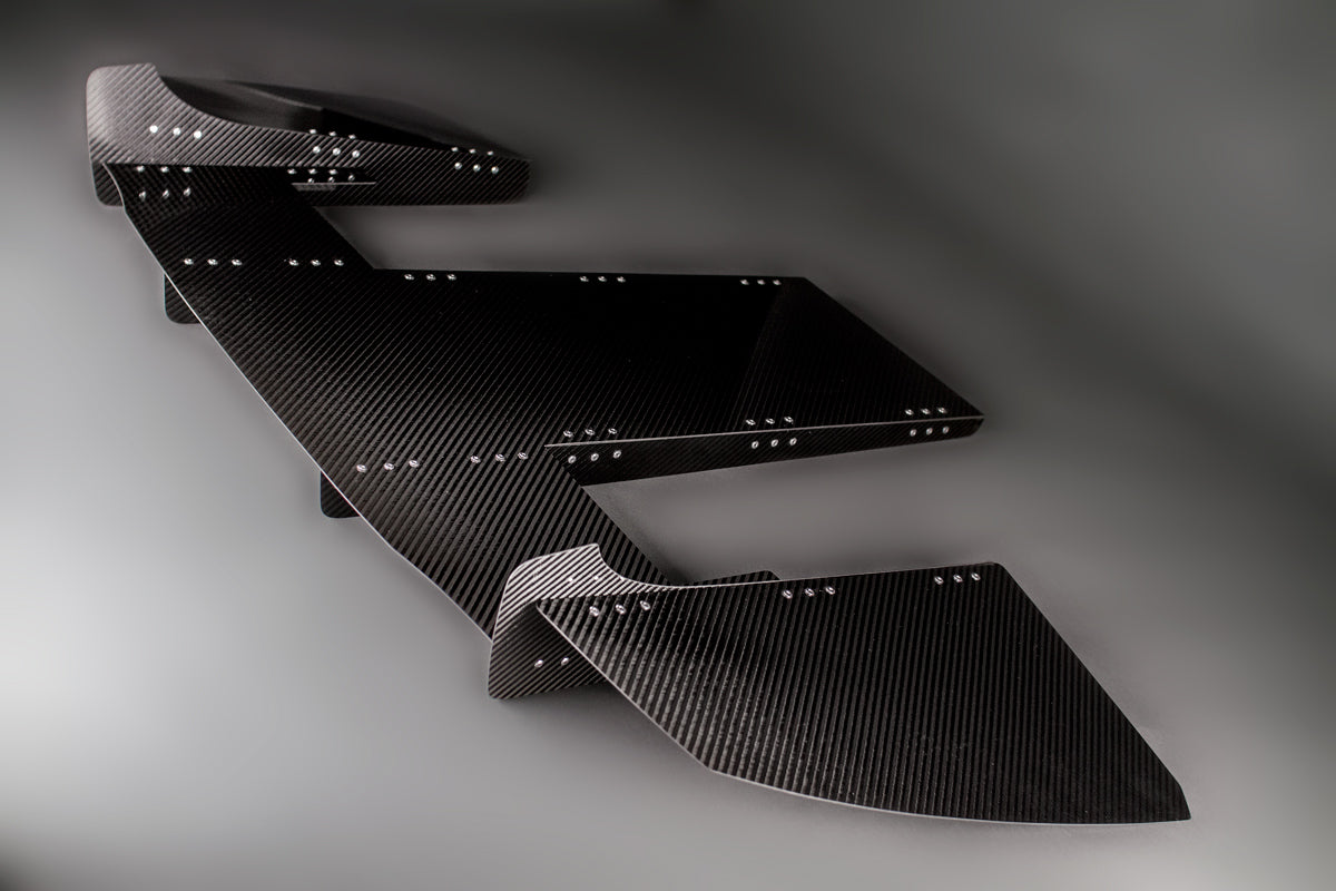 Rear diffuser for the BMW M3 E90 / E92