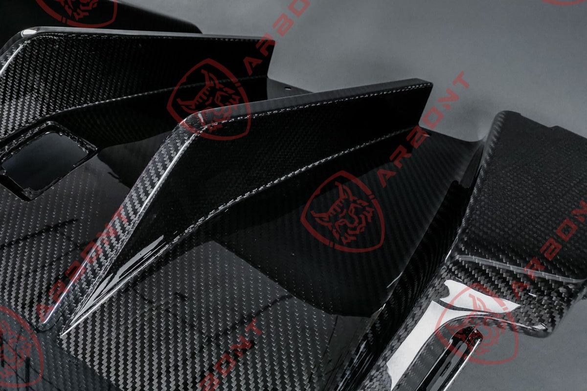 Rear diffuser for the Corvette C7