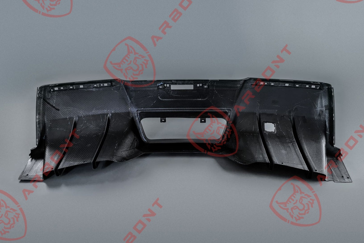 Rear diffuser for the Corvette C7