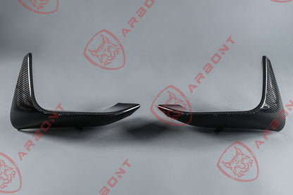 STOCK - Front splitters M-Performance style for the BMW M3 F80 | M4 F82 / F83