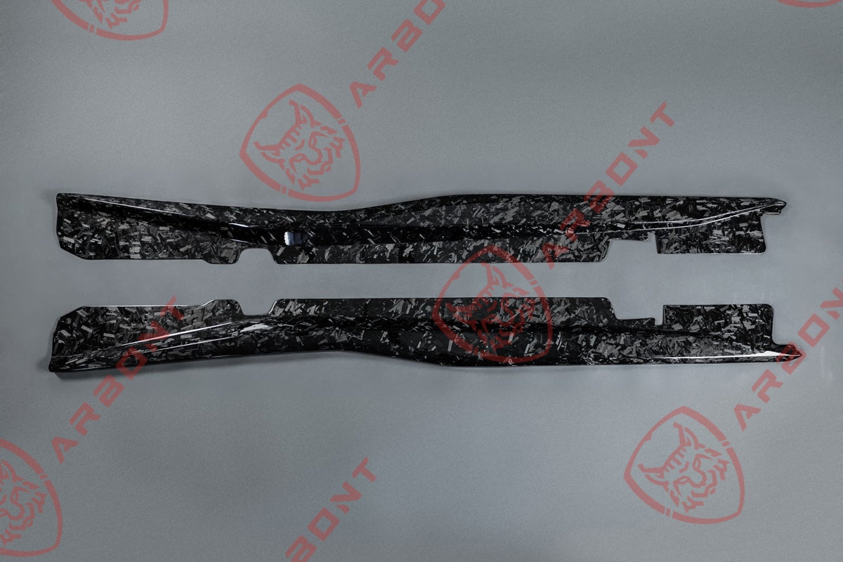 Side skirts set Z06 style for the Corvette C7