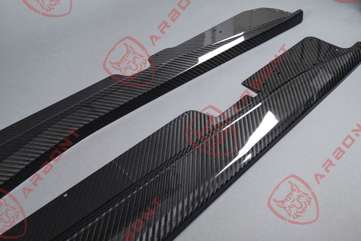 Side skirts set Z06 style for the Corvette C7