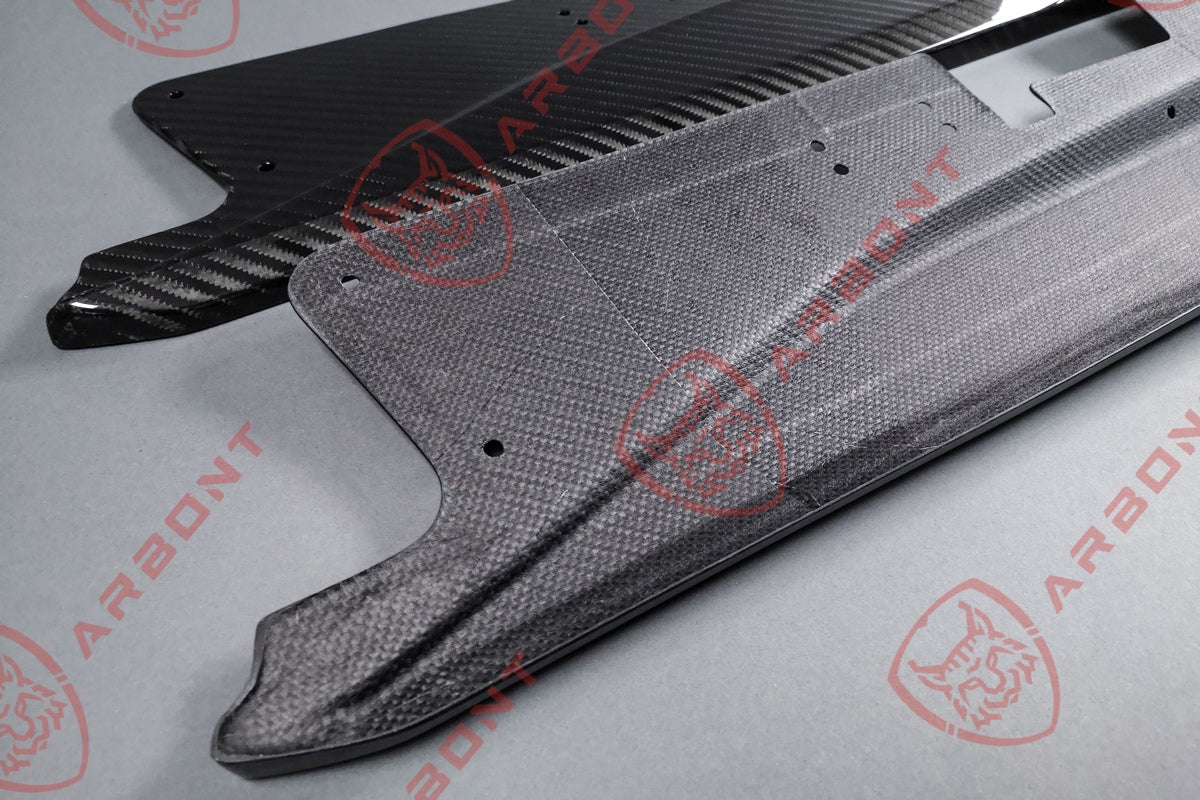 Side skirts set Z06 style for the Corvette C7