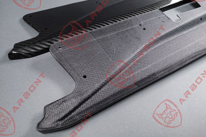 Side skirts set Z06 style for the Corvette C7