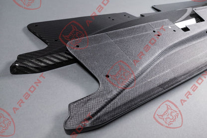 Side skirts set Z06 style for the Corvette C7