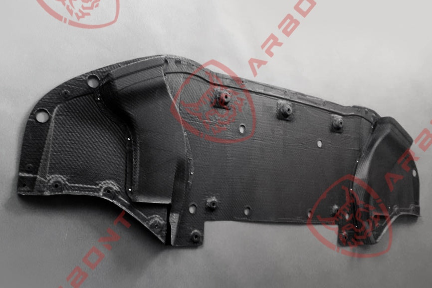 STOCK - Front lip undertray Nismo style for the Nissan GTR R35 2011-16