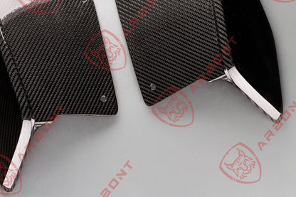 Rear bumper splitters for the BMW X6 F16