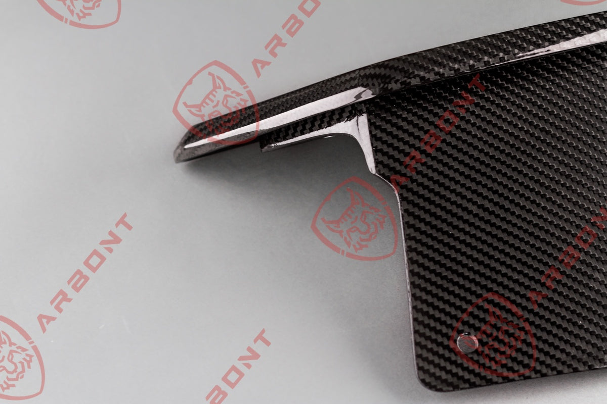 Rear bumper splitters for the BMW X6 F16