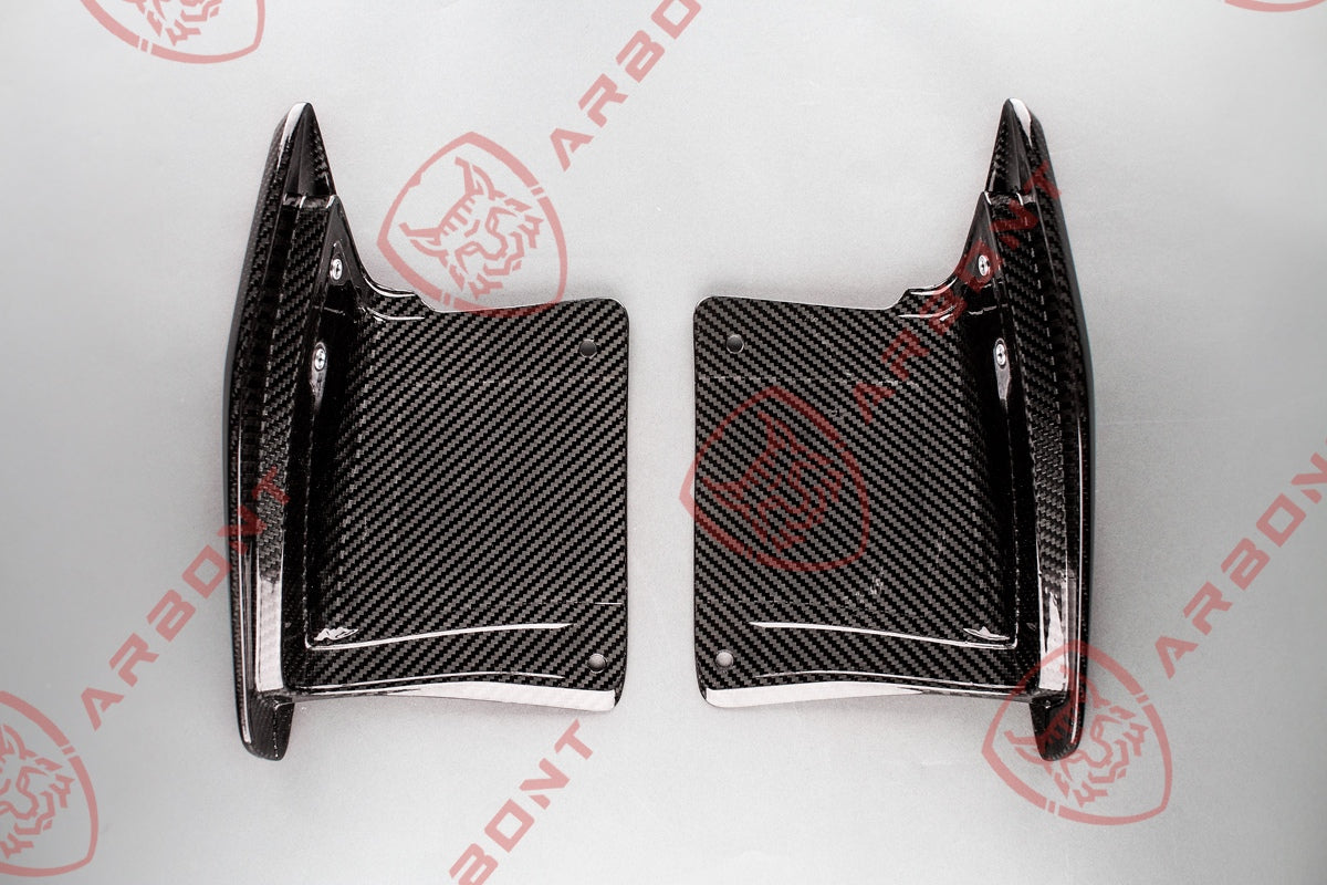 Rear bumper splitters for the BMW X6 F16