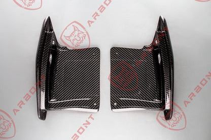 Rear bumper splitters for the BMW X6 F16