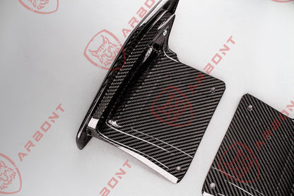 Rear bumper splitters for the BMW X6 F16