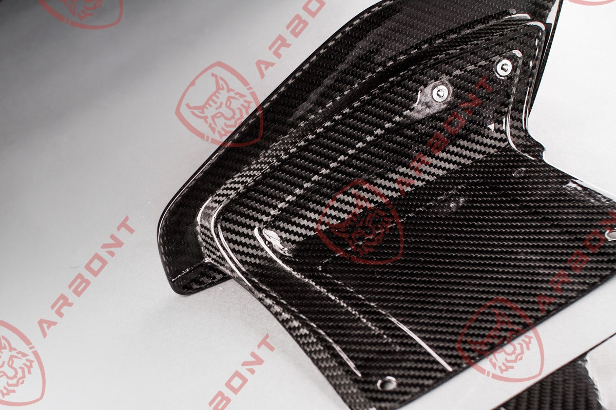 Rear bumper splitters for the BMW X6 F16