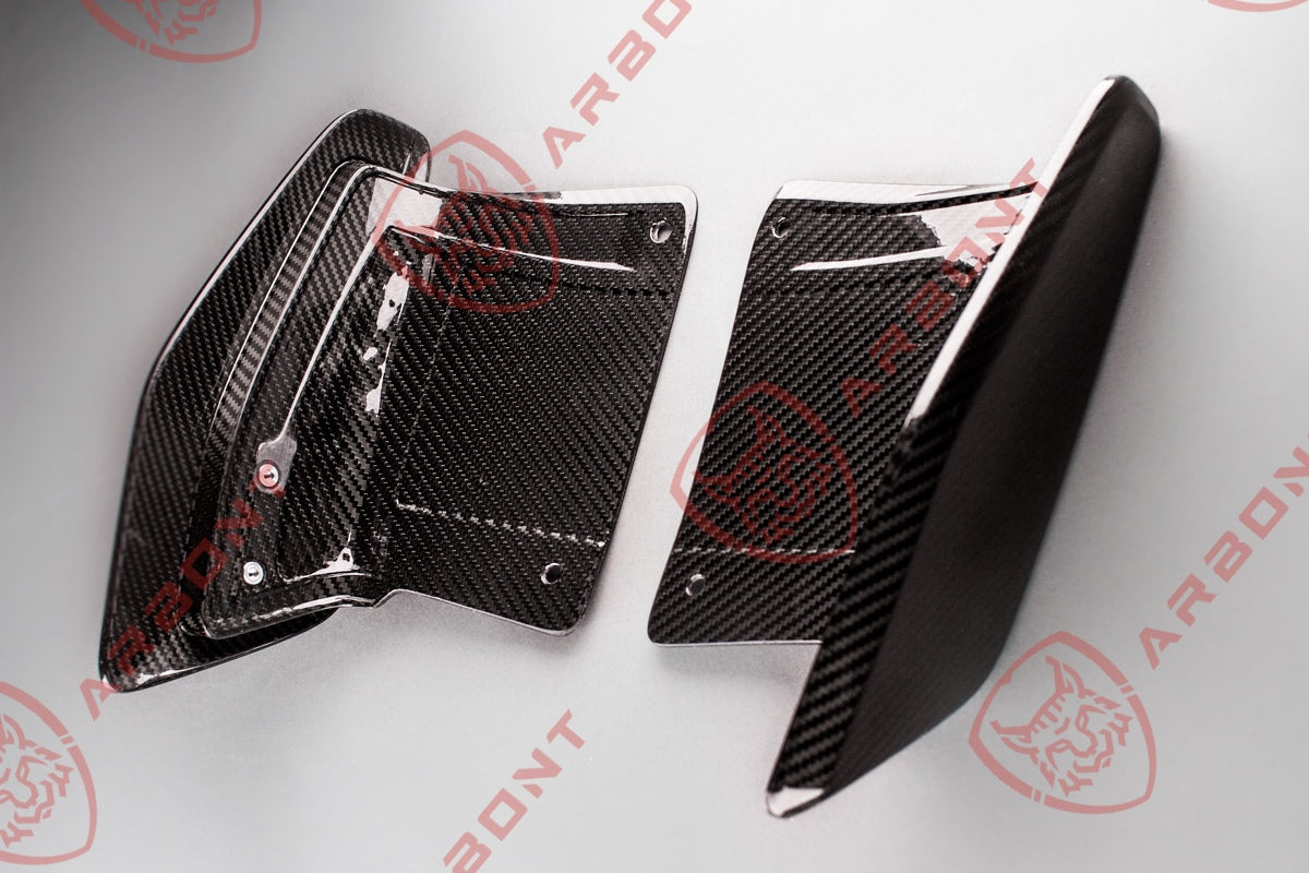 Rear bumper splitters for the BMW X6 F16