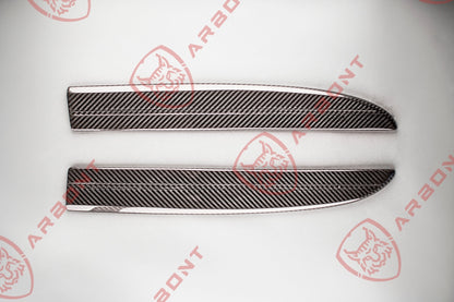 STOCK - Rear bumper splitters for the BMW M3 F80 | M4 F82 / F83