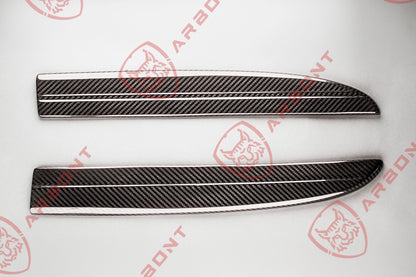 STOCK - Rear bumper splitters for the BMW M3 F80 | M4 F82 / F83