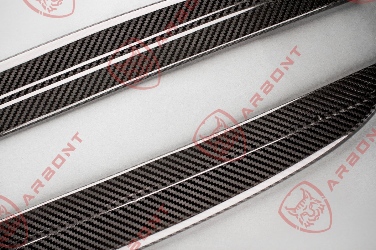 STOCK - Rear bumper splitters for the BMW M3 F80 | M4 F82 / F83