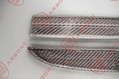 STOCK - Rear bumper splitters for the BMW M3 F80 | M4 F82 / F83