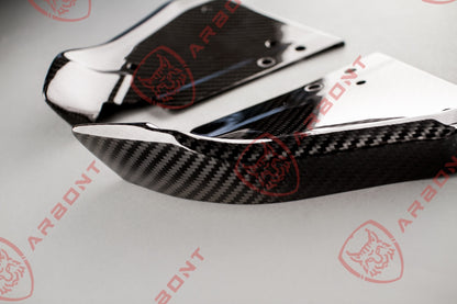 Rear diffuser elerons for the Corvette C7