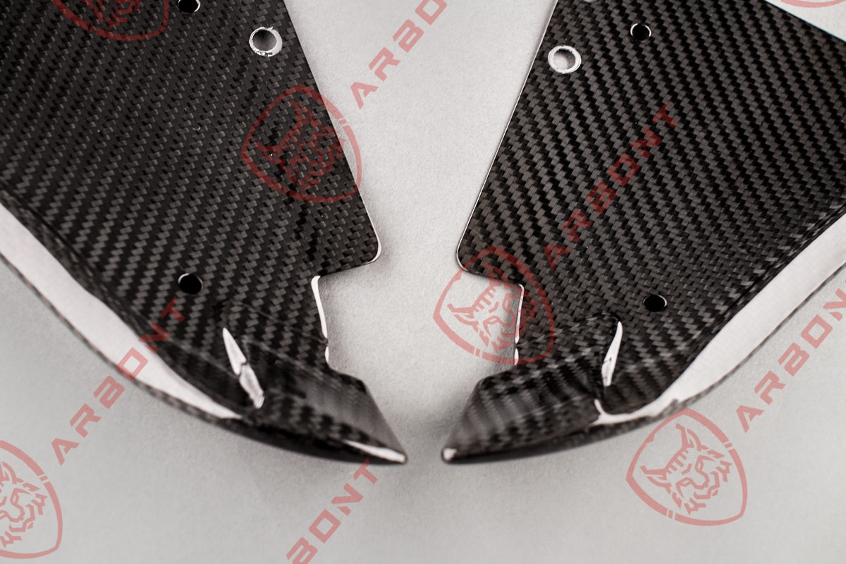 Rear diffuser elerons for the Corvette C7