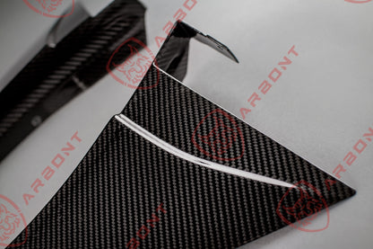 STOCK - Front lip elerons ZR1 style for the Corvette C7 ZR1