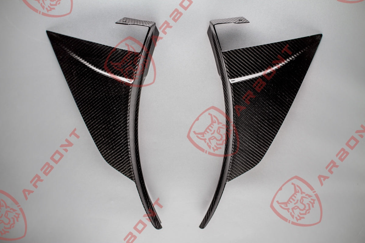 Front lip elerons ZR1 style for the Corvette C7 ZR1