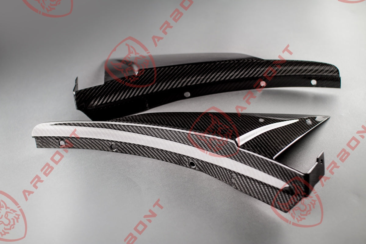 STOCK - Front lip elerons ZR1 style for the Corvette C7 ZR1