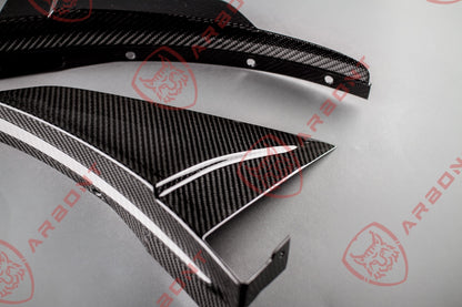 Front lip elerons ZR1 style for the Corvette C7 ZR1