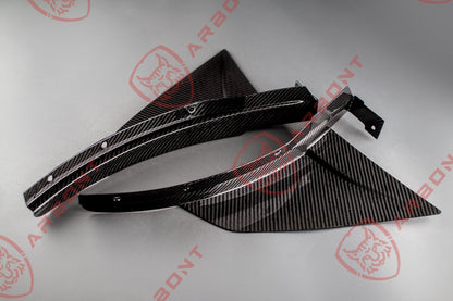 Front lip elerons ZR1 style for the Corvette C7 ZR1