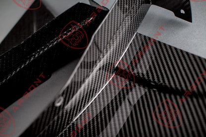 Front lip elerons ZR1 style for the Corvette C7 ZR1